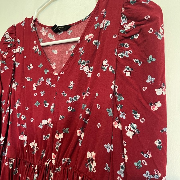 Banana Republic floral red dress XS - Picture 2 of 4